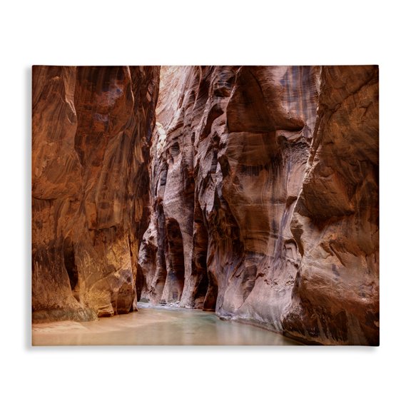 Stupell Industries Rustic Lodge Zion Park Landscape Canvas Art, 30 x 24, by Lena Owens