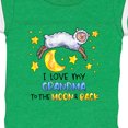 thumbnail image 4 of Inktastic I Love My Grandma to the Moon and Back Cute Sheep Boys or Girls Baby Bodysuit, 4 of 5