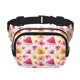thumbnail image 1 of Fotbe Watermelon Cangurera Cuadrada con Estampado de Doble Capa, Bolsa de Cintura Ajustable Mini para Hombres y Mujeres, 1 of 9