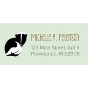 Woodland Animals Personalized Address Label