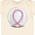 thumbnail image 4 of Inktastic Pink Breast Cancer Ribbon Baseball Boys or Girls Baby Bodysuit, 4 of 5