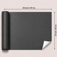 thumbnail image 2 of 24" x 54" Self-Adhesive Leather Repair Patch Roll, Peel & Stick Vinyl Repair Tape for Sofa, Couch, Car Seats & Furniture (Dark Gray), 2 of 6