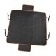 thumbnail image 1 of Funda para asiento trasero de perro, impermeable, para perros y gatos, para coche, camión, SUV. Borde naranja A, 1 of 9