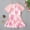 Pink, variant on RTKFRFLM Little Girls Swim Dress Floral One-Piece Skirted Bathing Suit Pink 2-3 Years
