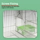 thumbnail image 4 of Comedero para pájaros con lavabo de baño, diseño transparente, estilo techo para uso en exteriores, fácil de limpiar, material duradero para pájaros pequeños como pinzones y colibríes., 4 of 7