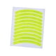 thumbnail image 3 of Cinta reflectante para neumáticos, pegatinas de seguridad, pegatinas reflectantes para bicicletas de equilibrio para niños, pegatinas para ruedas, acc amarillo Sunnimix Aplique de neumático reflectante, 3 of 7