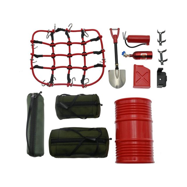 Accesorios para RC Crawler Red de equipaje de repuesto duradera y ligera Miniatura para Estilo B