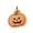 Orange, variant on Halloween Hand Towel Thickened Polyester Fast-Dry Absorbent Kitchen Cloth Hangable Home Use(White)
