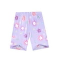 thumbnail image 6 of WIBACKER Girls Pajamas Set for Kids 3D Floral Girl Printed Sleepwear 3-8 Years 2 PCS Short Sleeve Top and Shorts Toddler Girls Pjs, 6 of 6