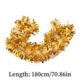 thumbnail image 3 of dajkiuy 6Ft Christmas Tinsel Garland, Metallic Twist Garland Hanging Garland Ornaments for Christmas Tree Party Supplies Indoor and Outdoor Decoration, 3 of 4
