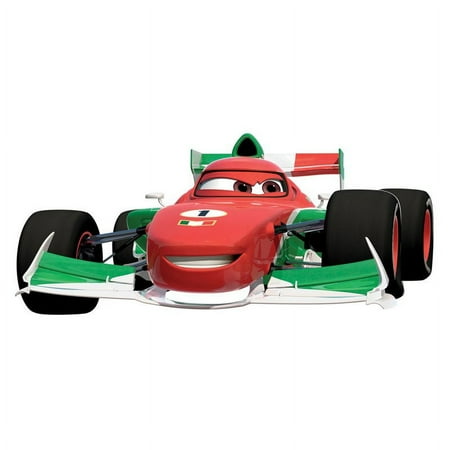 Cars 2 Francesco Removable Giant Wall Decal - 41.75W x 18H in.