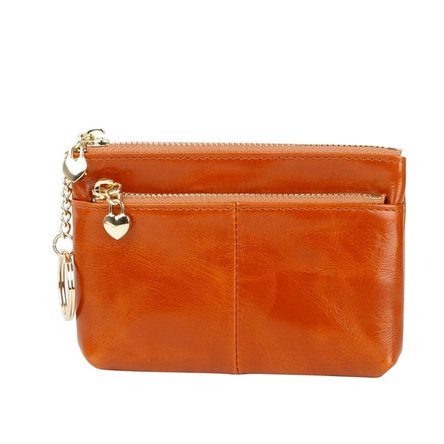 TopLLC Storage Bins Portefeuille Petit Sac à Cartes Porte-Monnaie Mini Portefeuille Sac à Fermeture Éclair Version Coréenne Portefeuille pour Femmes Sacs de Rangement