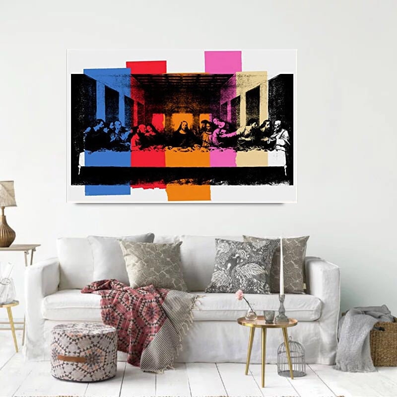 BANKSY LIFE IS BEAUTIFUL CANVAS ART PRINT ARTWORK STREET XL OPTION