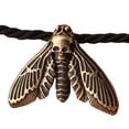 thumbnail image 1 of Collar con colgante de polilla de , regalos góticos accesorios Unsex para fiesta Cráneo Bronce Zulema Collar colgante, 1 of 6