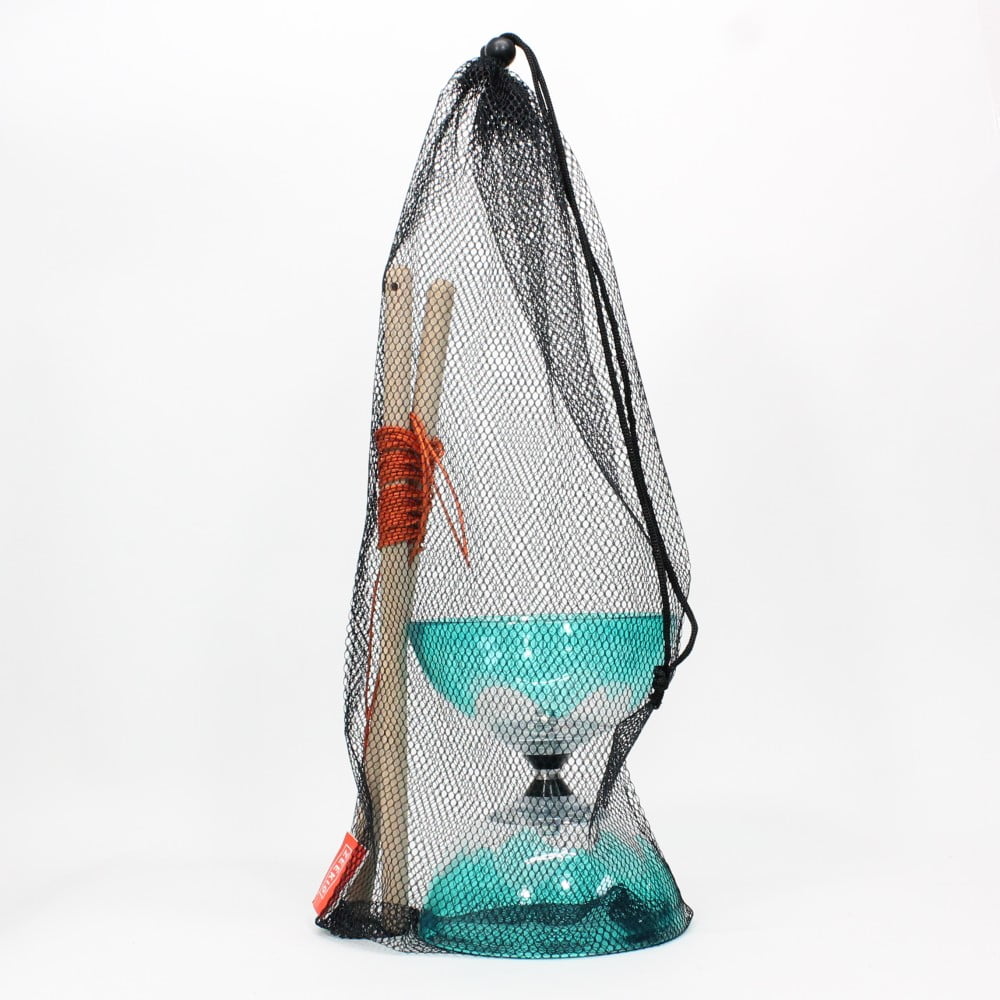 HyperSpin Diabolo TC Series Bearing Axle or Fixed Axle (Green, Fixed