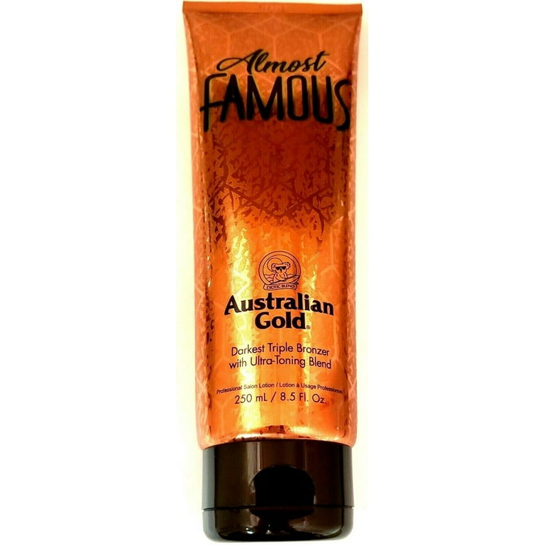 Australian Gold Almost Famous Darkest Indoor Tanning Bed -