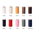 thumbnail image 2 of Amdohai 150D Waxed Cords Polyester Leather Sewing Thread All Purpose Flat Wax Stitching Strings for Bookbinding Macrame Handcraft DIY Bracelets, 2 of 8