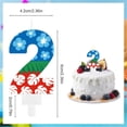 thumbnail image 2 of Tropical Cartoon Birthday Number Candle, Cartoon Flower Summer Blue and Red Candle Topper Fun & Colorful Cake Topper for Hawaiian Party Decorations Perfect for Kids‘ Birthday Cake (2), 2 of 7
