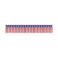 thumbnail image 3 of CMrtew ‌4th of July Decorations Patriotic Foil Fringe Garland (Red, White, Metallic) Hanging Banner & Table Skirt for Memorial Day, Independence Day, Labor Day Party Decor‌, 3 of 9