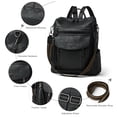 thumbnail image 4 of Mochila Shrie Fashion de piel para mujer, color negro, 4 of 5