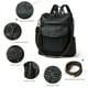 thumbnail image 4 of Mochila Shrie Fashion de piel para mujer, color negro, 4 of 5