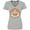 Athletic Heather, variant on Inktastic Horseshoe Player Gift Women's V-Neck T-Shirt