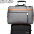 thumbnail image 2 of HLONK Convertible Backpack Shoulder bag Messenger Bag Laptop Case Business Briefcase Leisure Handbag Multi-functional Travel Rucksack Fits 17.3 Inch Laptop For Men / Women / Travel (grey), 2 of 7