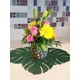 thumbnail image 4 of 36 piezas de hojas de palmera tropical de imitación de hojas para decoración de mesa de fiesta hawaiana, luau o jungla, 4 of 6