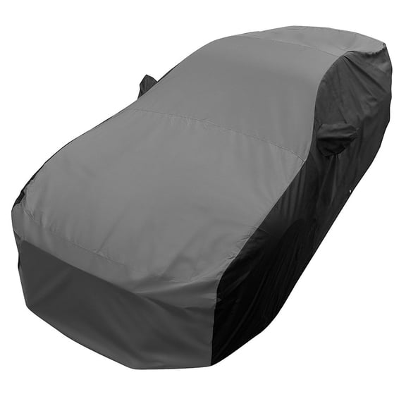2005-2024 Ford Mustang Ultraguard Plus Car Cover - 300D Indoor/Outdoor Protection Gray/Black