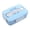 Blue, variant on Bouanq Bento Lunch Box Bento Box for Adult Thermal Insulation Leak Proof Bento Boxes Stainless Steel Liner Lunch Containers, Lunch Box with Tableware Set for Picnic Office