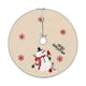 thumbnail image 4 of Falda de árbol de Navidad Delantal de suelo de árbol de Navidad Estera de árbol de Navidad impresa para decoración de árbol de Navidad interior Muñeco de nieve Macarena falda del árbol de navidad, 4 of 8