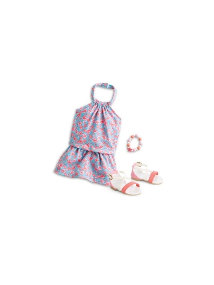 flamingo beach dress
