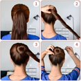 thumbnail image 4 of 100 horquillas para el pelo con moño para mujeres y niñas, tamaños variados, 4 of 5