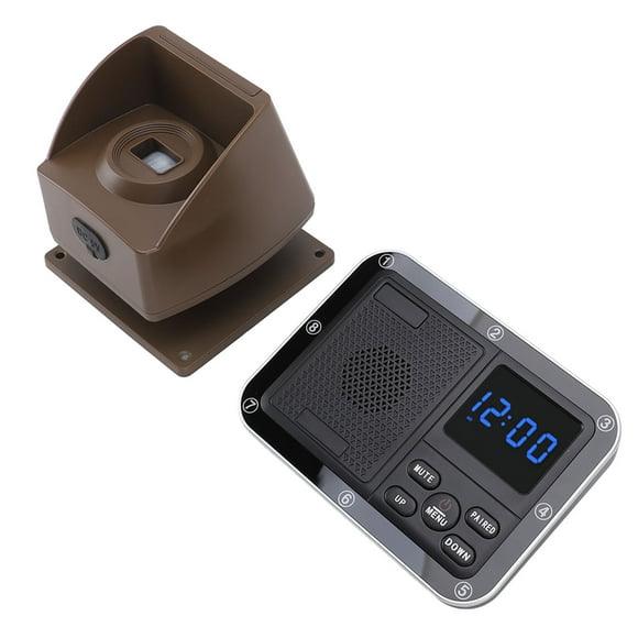 Driveway Alarm System, Solar Driveway Alarm Waterproof Weatherproof for Outdoor