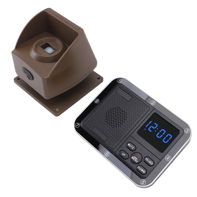 Driveway Alarm System, Solar Driveway Alarm Waterproof Weatherproof for Outdoor