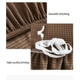 thumbnail image 5 of 1/2/3/4 Seater Soft Touch Plush Stretch Fabric Sofa Cover, Nonslip Luxury Thick Stretch Sofa Slipcovers Ultra Soft Plush Couch Protector with Elastic Band, Perfect for Home Decor,Coffee, 1-Piece, 5 of 6