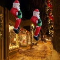 thumbnail image 4 of 6ft Christmas Inflatables Outdoor Decorations, Climbing Santa Christmas Inflatable Yard Decorations with LED Lights,Blow up Yard Decorations for Outdoor Indoor Yard Decor, 4 of 8