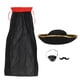 thumbnail image 4 of Kit de disfraz de pirata no es fácil de quitar Disfraz de pirata para fiestas de disfraces para disfraces para festividades de Halloween para representaciones teatrales ANGGREK Otros, 4 of 8
