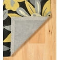 thumbnail image 3 of Trio Wildflower Grey Area Rug 5x7 Transitional Contemporary, 3 of 7