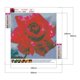 thumbnail image 2 of Pintura de Diamante Wdftyju Rosa Flor Rhinestone Bordado Decoración del Hogar, 2 of 9