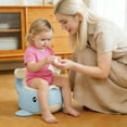 thumbnail image 6 of Dolphin Potty Toddler Toilet Full Comfort Toddler Training Potty, 6 of 7