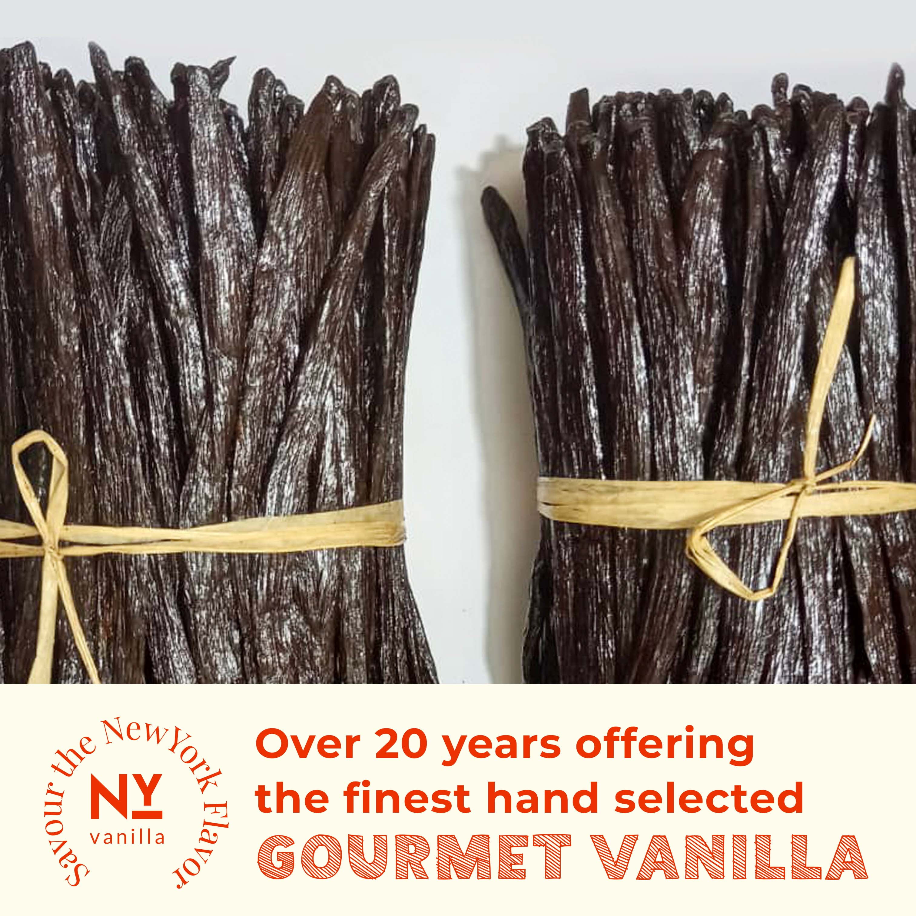 1 lb Vanilla Beans Grade a+ Pods, Bulk Vanilla Bean for Making Extract & Baking, Non-GMO - Akshit