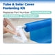 thumbnail image 2 of Kit de Fijación de Tubo y Cubierta Solar para Piscinas Enterradas y Elevadas. Incluye 24 Correas y 24 Tornillos de Montaje., 2 of 6