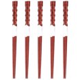 thumbnail image 4 of Réutilisable Baguettes, Baguettes Ensemble Forte Praticité 5Pairs pour la Maison pour Restaurant Chinois, 4 of 8