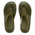 thumbnail image 3 of VIKTOS Adult Male Ruck Recovery XC Leather Sandals, Canteen, Size: 12 (1104005), 3 of 7