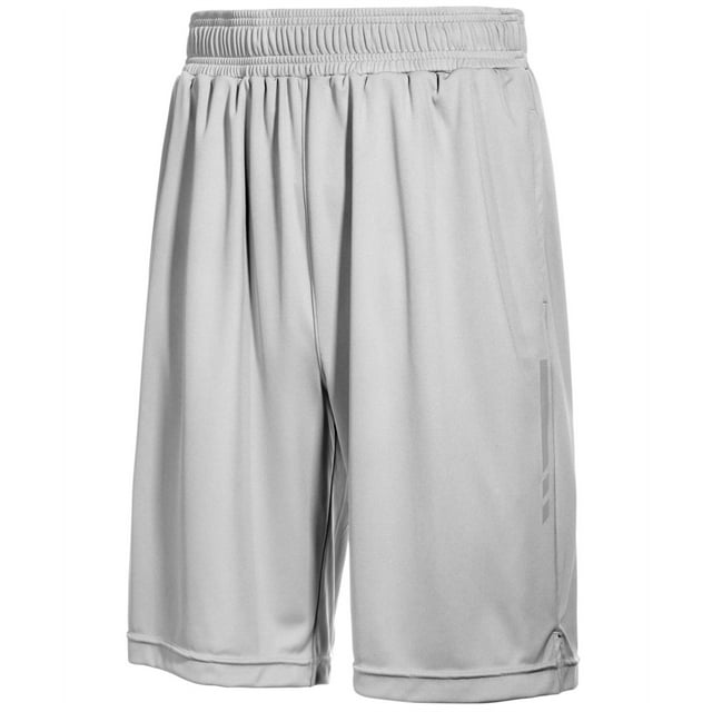 Ideology - Pantalones cortos de entrenamiento atlético para hombre, gris, XXX-Large