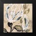 thumbnail image 2 of Goldberger, Jennifer 20x20 Black Modern Framed Museum Art Print Titled - Flower Pods I, 2 of 5