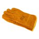 thumbnail image 3 of Guantes de trabajo para soldar, antiescaldaduras, reforzados, resistentes al fuego, para mujer Amarillo, 3 of 9