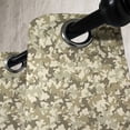 thumbnail image 3 of Ambesonne Camouflage Grommet Curtain, Faded Colors Classic, 50" x 120", Khaki Olive Green, 3 of 6