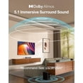 thumbnail image 2 of ULTIMEA Barra de Sonido 5.1 con Dolby Atmos, Sistema de Sonido Envolvente de 410W para TV, Barras de Sonido 3D para Smart TV con subwoofer, Sonido Envolvente y Graves Ajustables, Barras de Sonido Home, 2 of 5